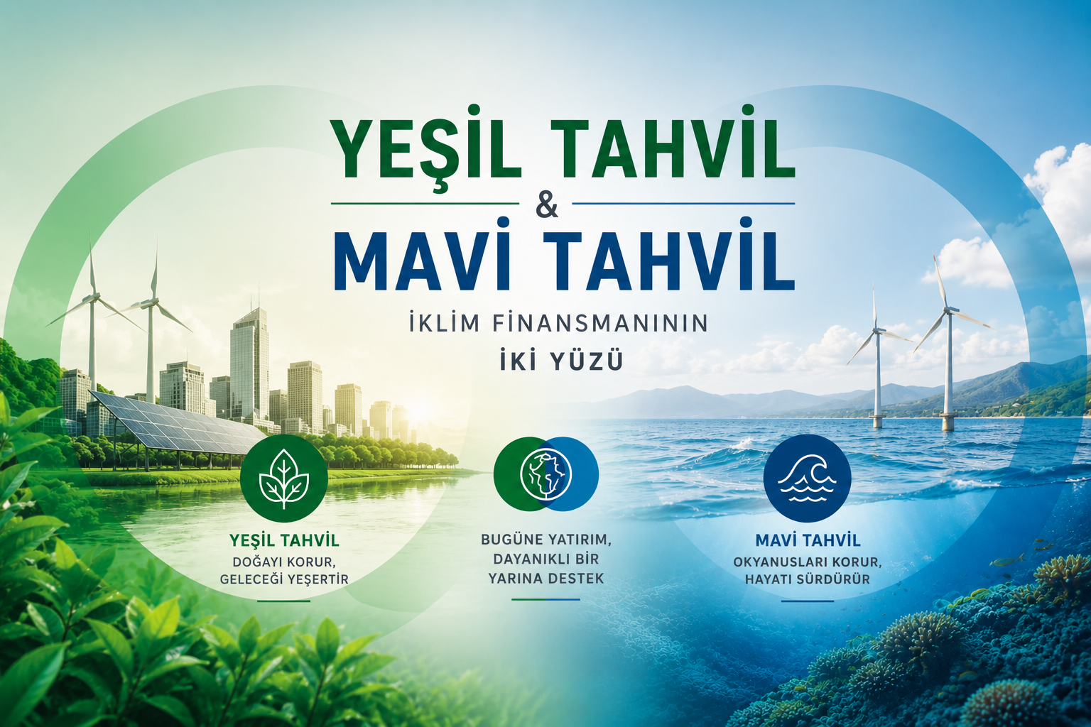 Yeşil Tahviller ve Mavi Tahviller: İklim Finansmanının İki Farklı Tonu